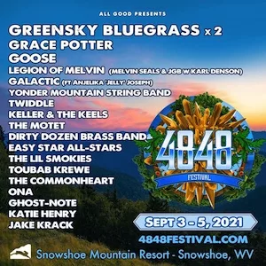4848 Festival 2021 Lineup poster image