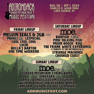 Adirondack Independence Music Festival 2024 Lineup poster image