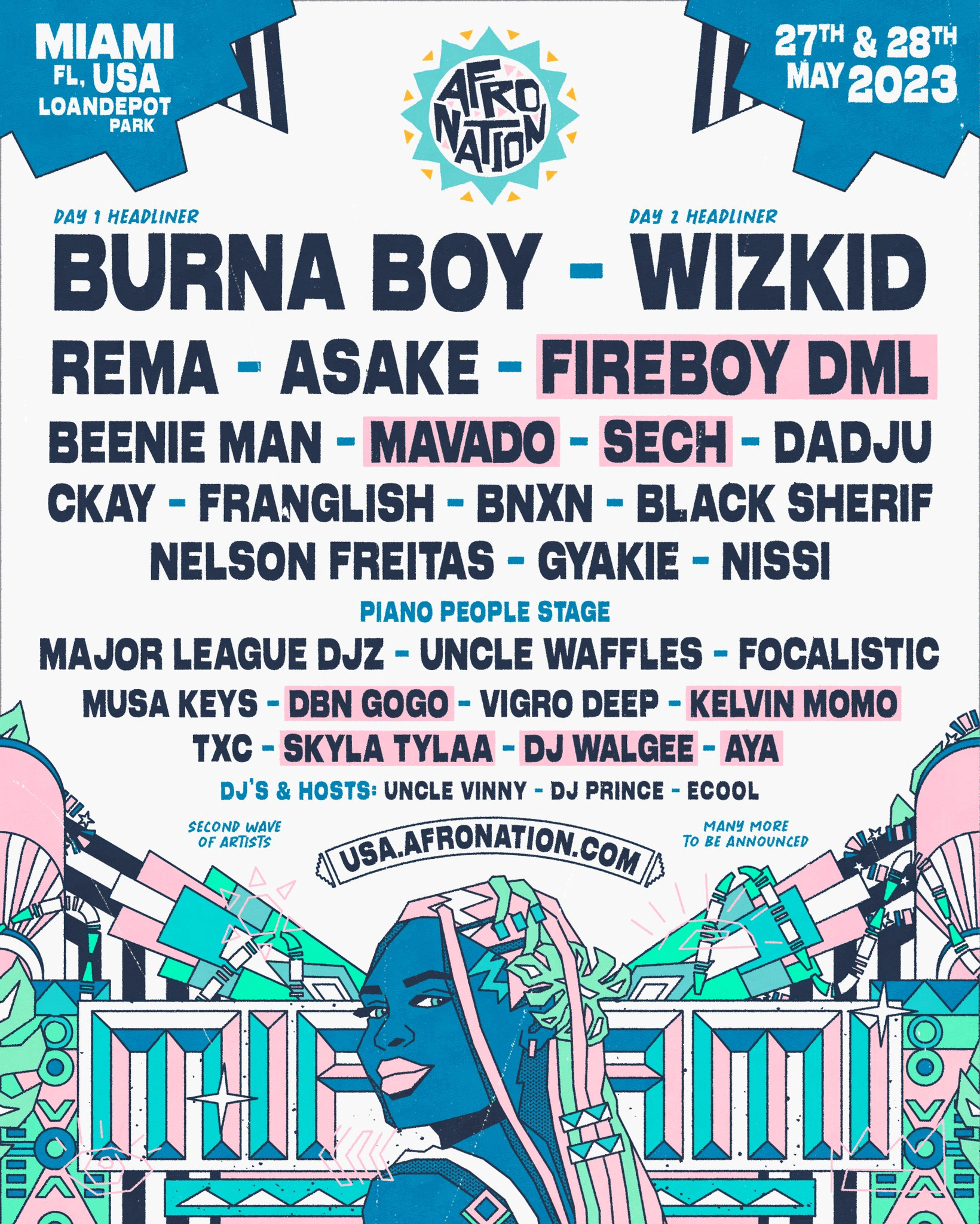 Afro Nation Miami 2023 Lineup | Grooveist