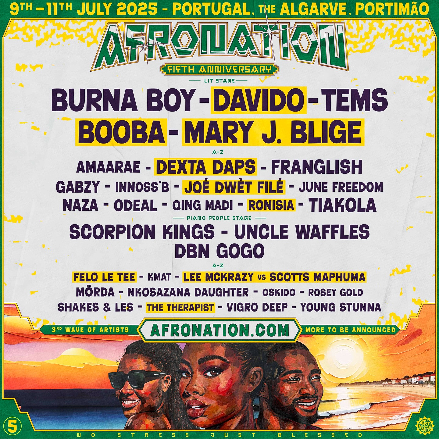 Afro Nation Portugal 2025 Lineup Grooveist