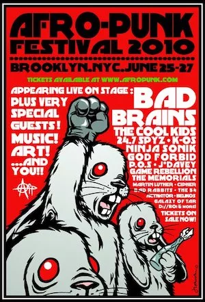 AFROPUNK Brooklyn 2010 Lineup poster image