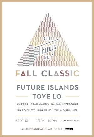 All Things Go Music Festival 2014 Lineup poster image