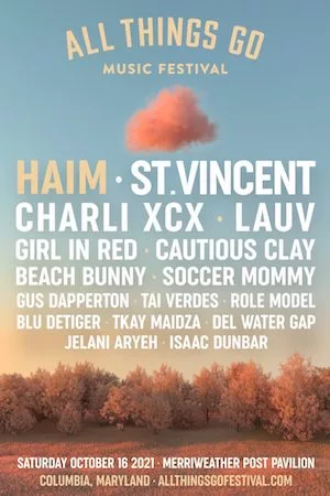All Things Go Music Festival 2021 Lineup poster image