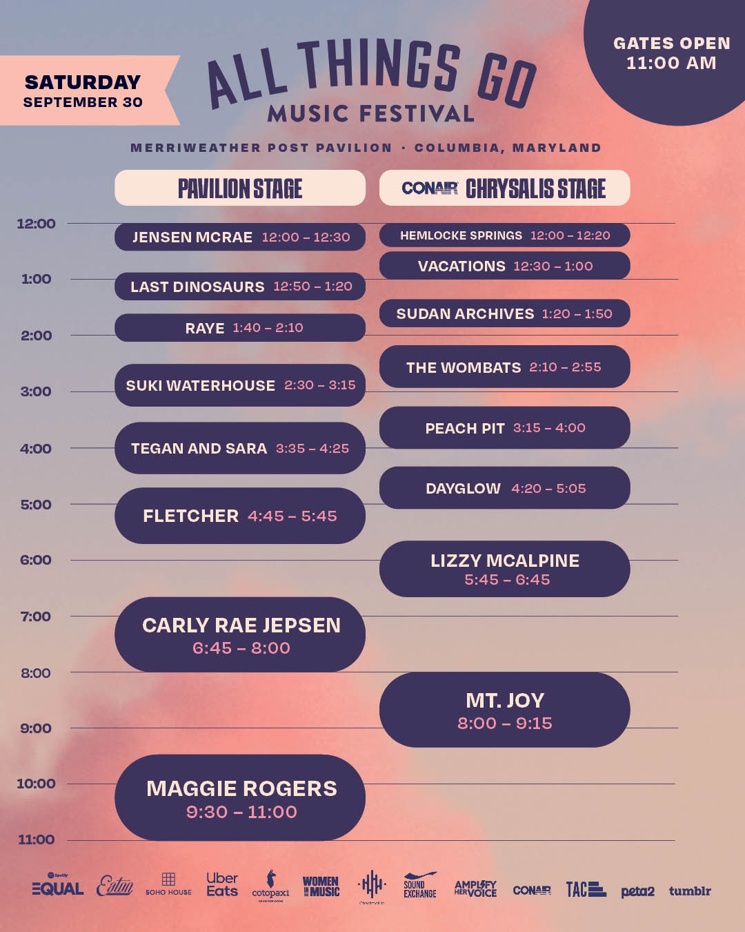 All Things Go Music Festival 2023 Lineup Grooveist