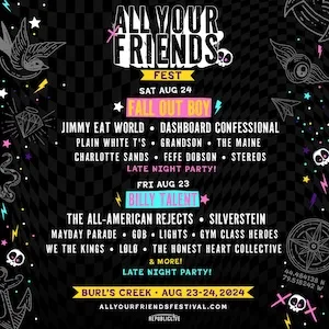All Your Friends Fest 2024 Lineup poster image