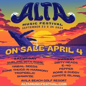 Alta Music Festival 2023 Lineup poster image
