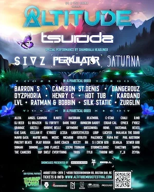 Altitude Music Festival 2023 Lineup poster image
