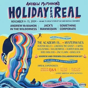 Andrew McMahon’s Holiday From Real 2024 Lineup poster image