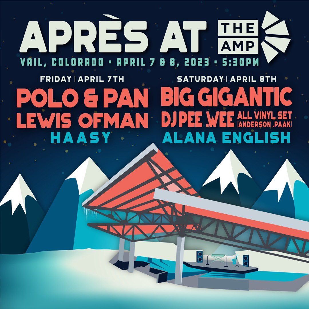 Après at The Amp 2023 Lineup poster image