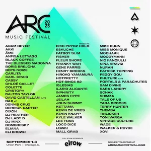 ARC Music Festival 2023 Lineup poster image