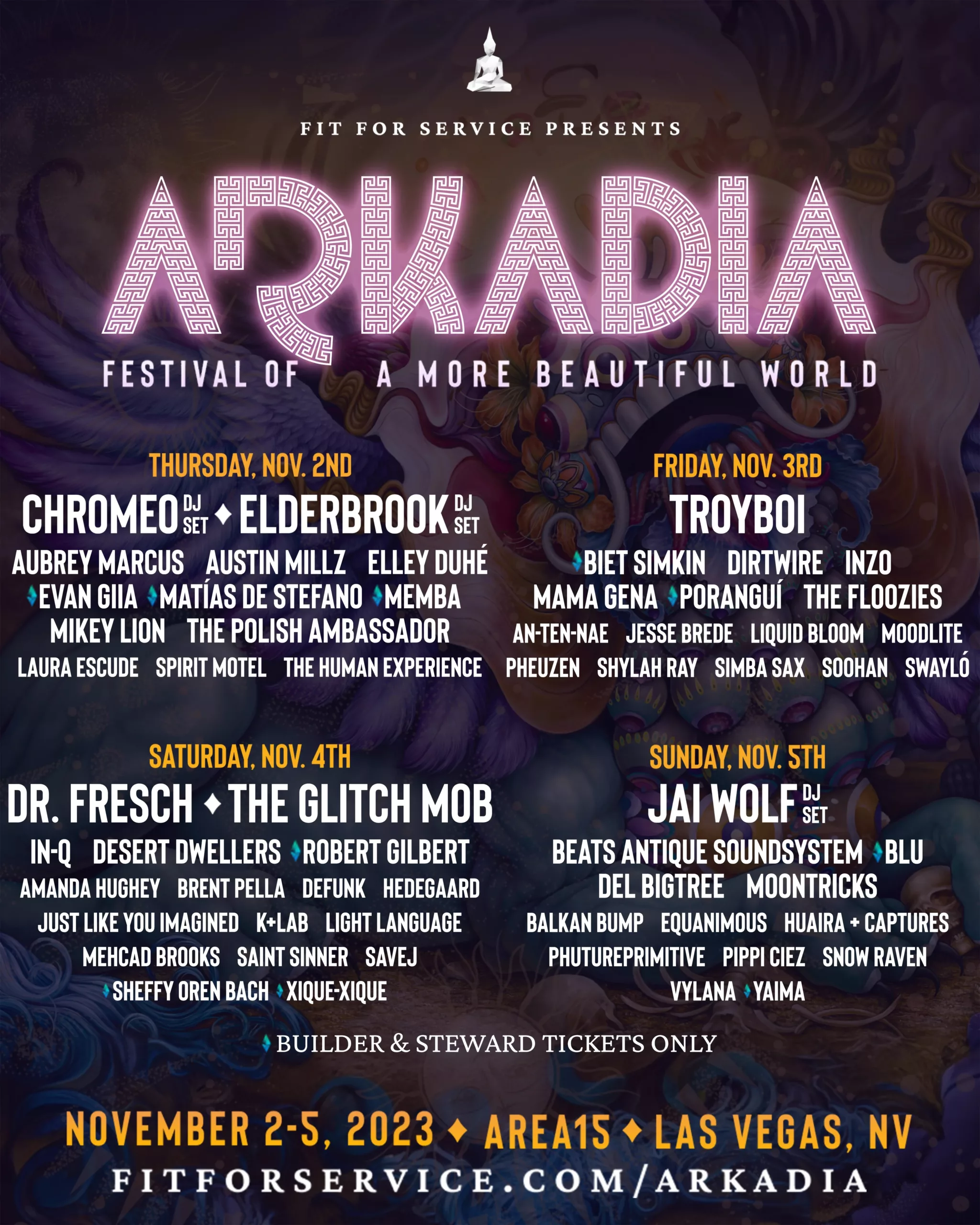 ARKADIA Festival 2023 Lineup Announced Grooveist