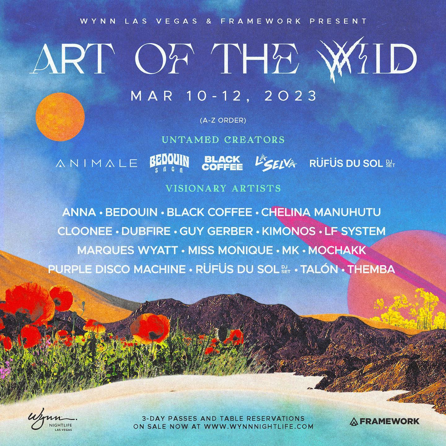 Art of the Wild 2023 Lineup Announced Grooveist