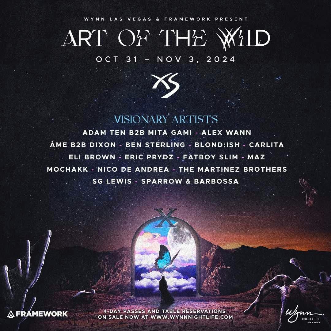 Art of the Wild lineup poster