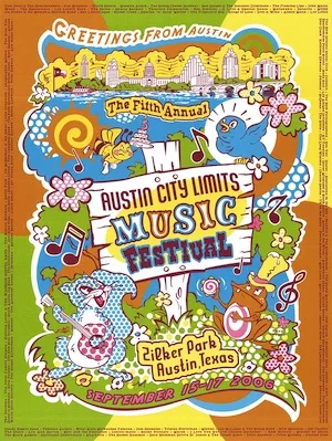 Austin City Limits 2006 Lineup poster image