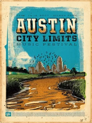 Austin City Limits 2007 Lineup poster image