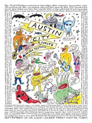 Austin City Limits 2008 Lineup poster image