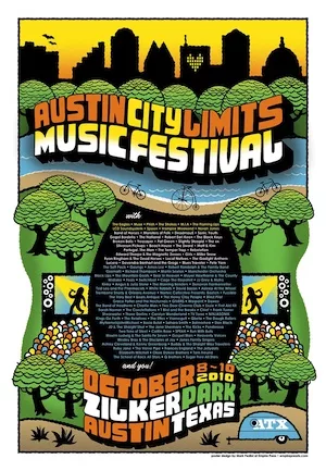 Austin City Limits 2010 Lineup poster image