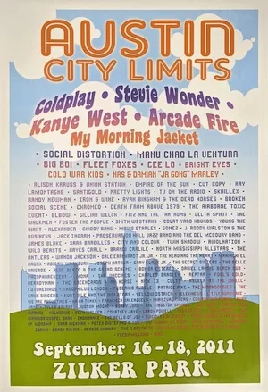 Austin City Limits 2011 Lineup poster image