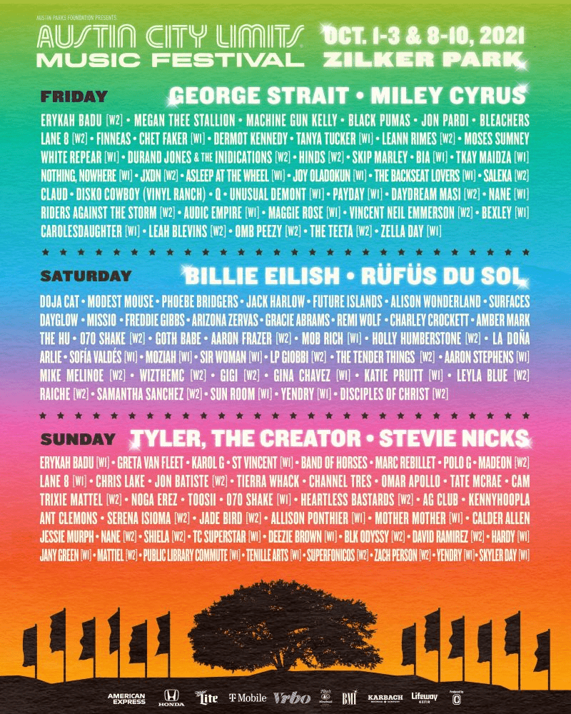 Acl Line Up 2008