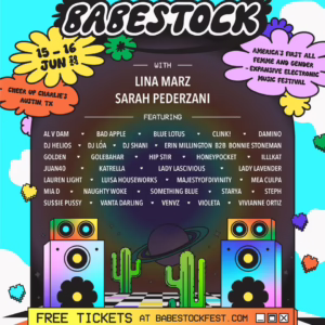 Babestock Music Festival 2024 Lineup poster image