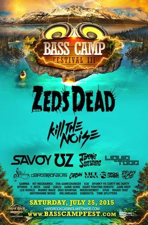 Bass Camp Festival 2015 Lineup poster image