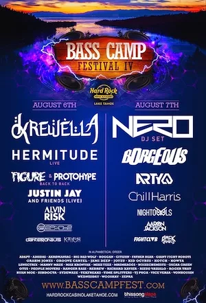 Bass Camp Festival 2016 Lineup poster image