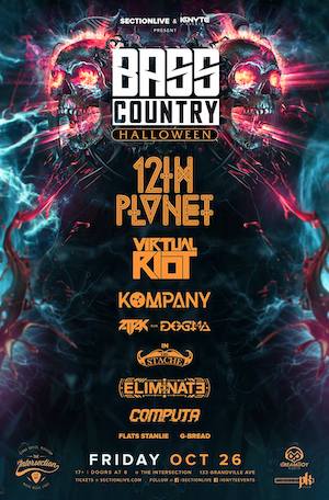 Bass Country Halloween 2018 Lineup poster image