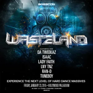 Basscon Wasteland 2015 Lineup poster image