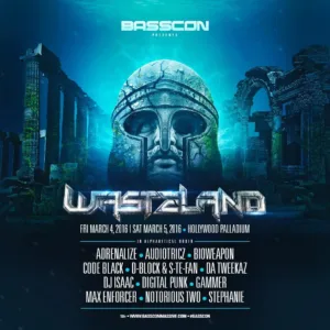 Basscon Wasteland 2016 Lineup poster image