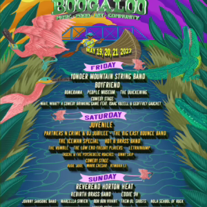 Bayou Boogaloo 2023 Lineup poster image