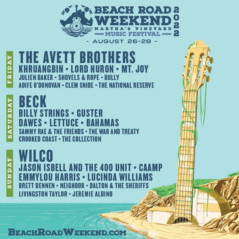 Beach Road Weekend 2022 Lineup Grooveist