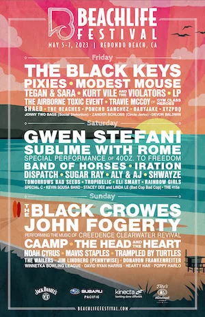 BeachLife Festival 2023 Lineup poster image