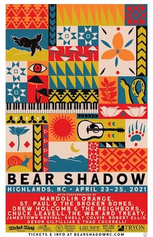Bear Shadow Festival 2021 Lineup poster image