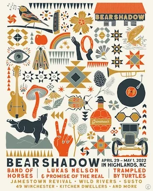 Bear Shadow Festival 2022 Lineup poster image