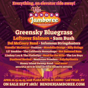 Bender Jamboree 2018 Lineup poster image
