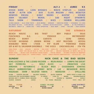 Best Kept Secret Festival 2022 Lineup poster image