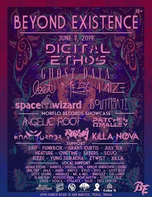 Beyond Existence 2019 Lineup poster image
