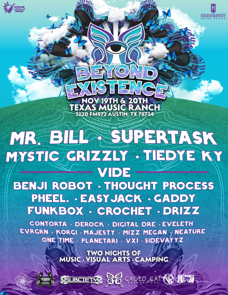 beyond existence 2021 lineup poster