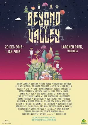 Beyond The Valley 2015 Lineup poster image