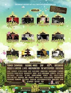 Big Dub Festival 2013 Lineup poster image