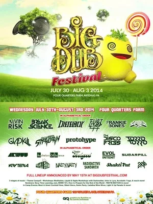 Big Dub Festival 2014 Lineup poster image