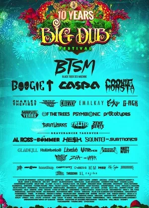 Big Dub Festival 2019 Lineup poster image