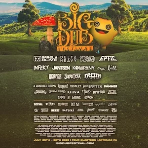 Big Dub Festival 2023 Lineup poster image