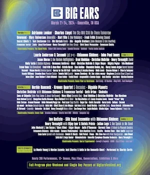 Big Ears Festival 2024 Lineup poster image