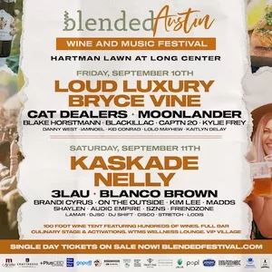 Blended Festival Austin 2021 Lineup poster image