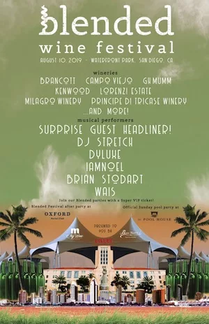 Blended Festival San Diego 2019 Lineup poster image