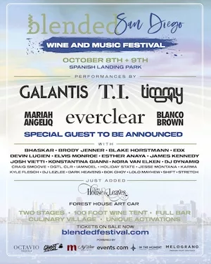 Blended Festival San Diego 2022 Lineup poster image