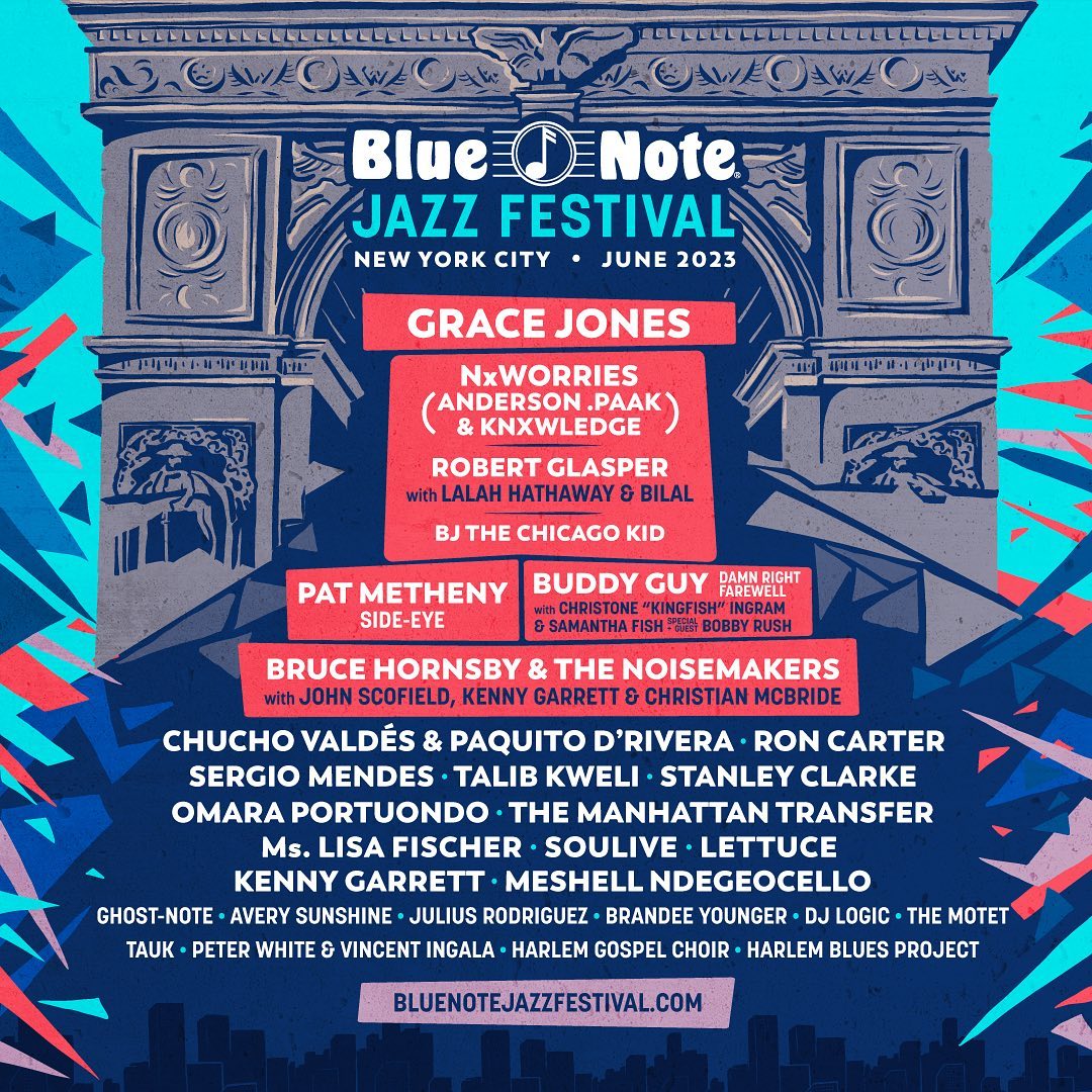 Blue Note New York 2023 Lineup poster image