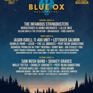 Blue Ox Music Festival 2021 Lineup poster image