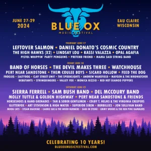 Blue Ox Music Festival 2024 Lineup poster image